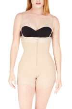 Topless sculpting mid-thigh bodysuit (002407)