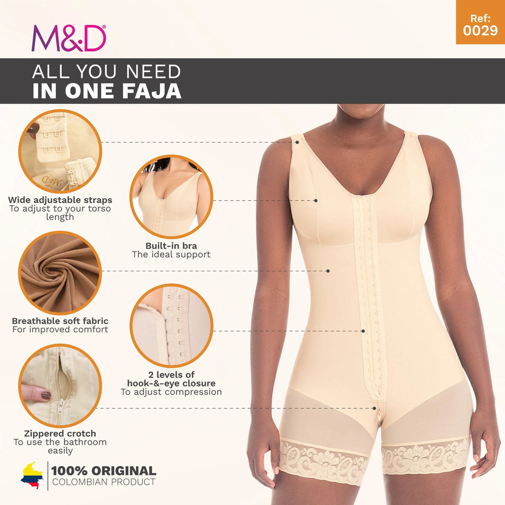 Short-Length Shaper – Shapewear (Everyday Use) | Fajas MyD MYD0029