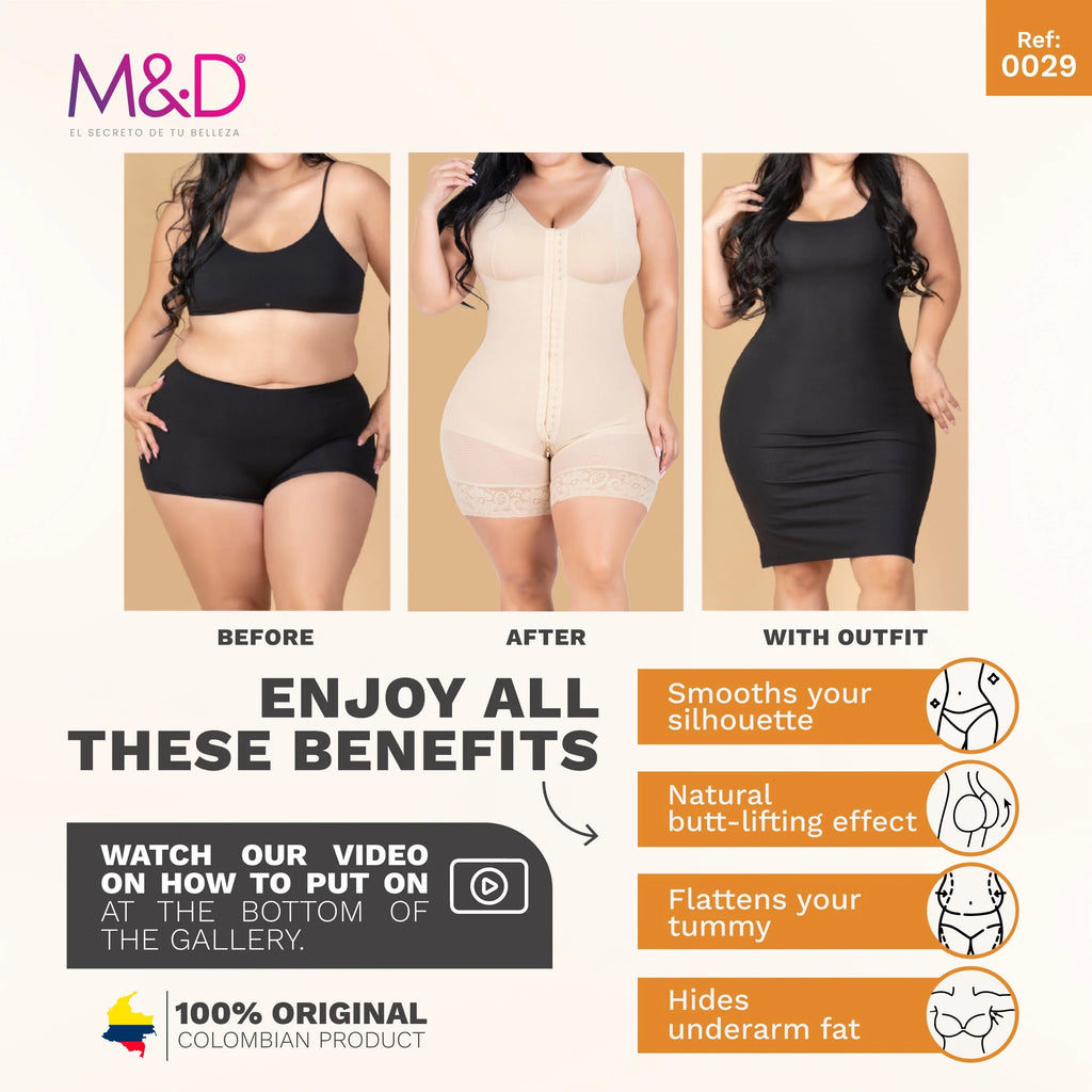 Short-Length Shaper – Shapewear (Everyday Use) | Fajas MyD MYD0029