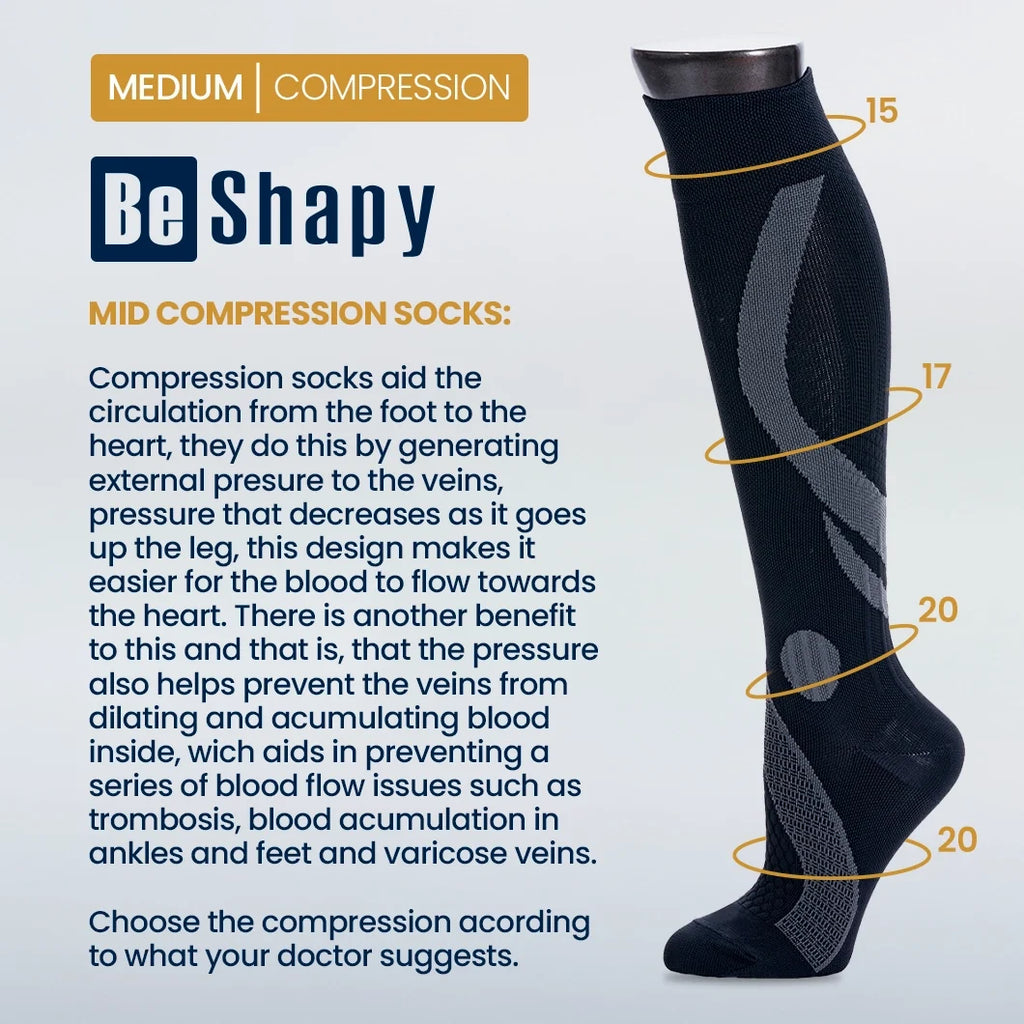 Compression Socks | Be Shapy BSHD13PT1420M