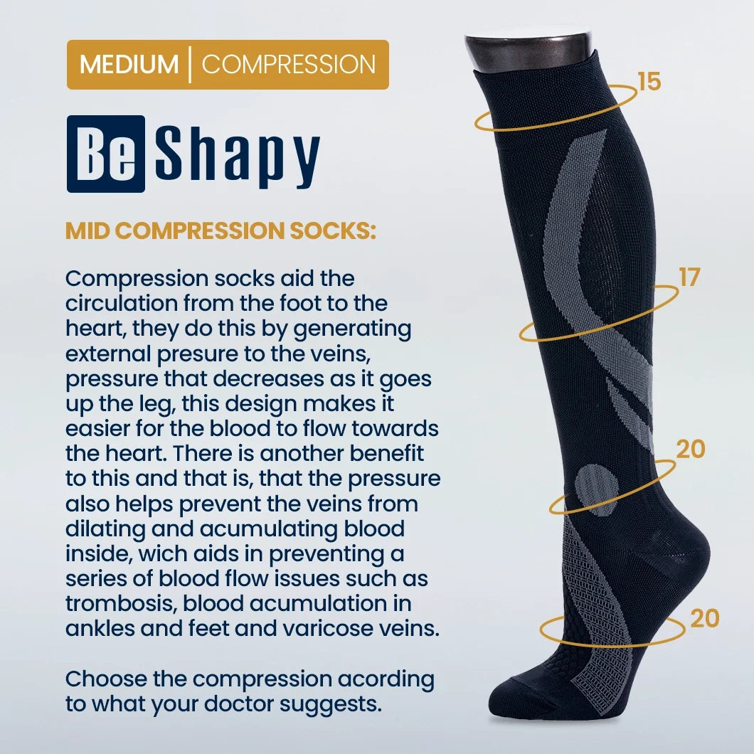 Compression Socks | Be Shapy BSHD13PT1420M