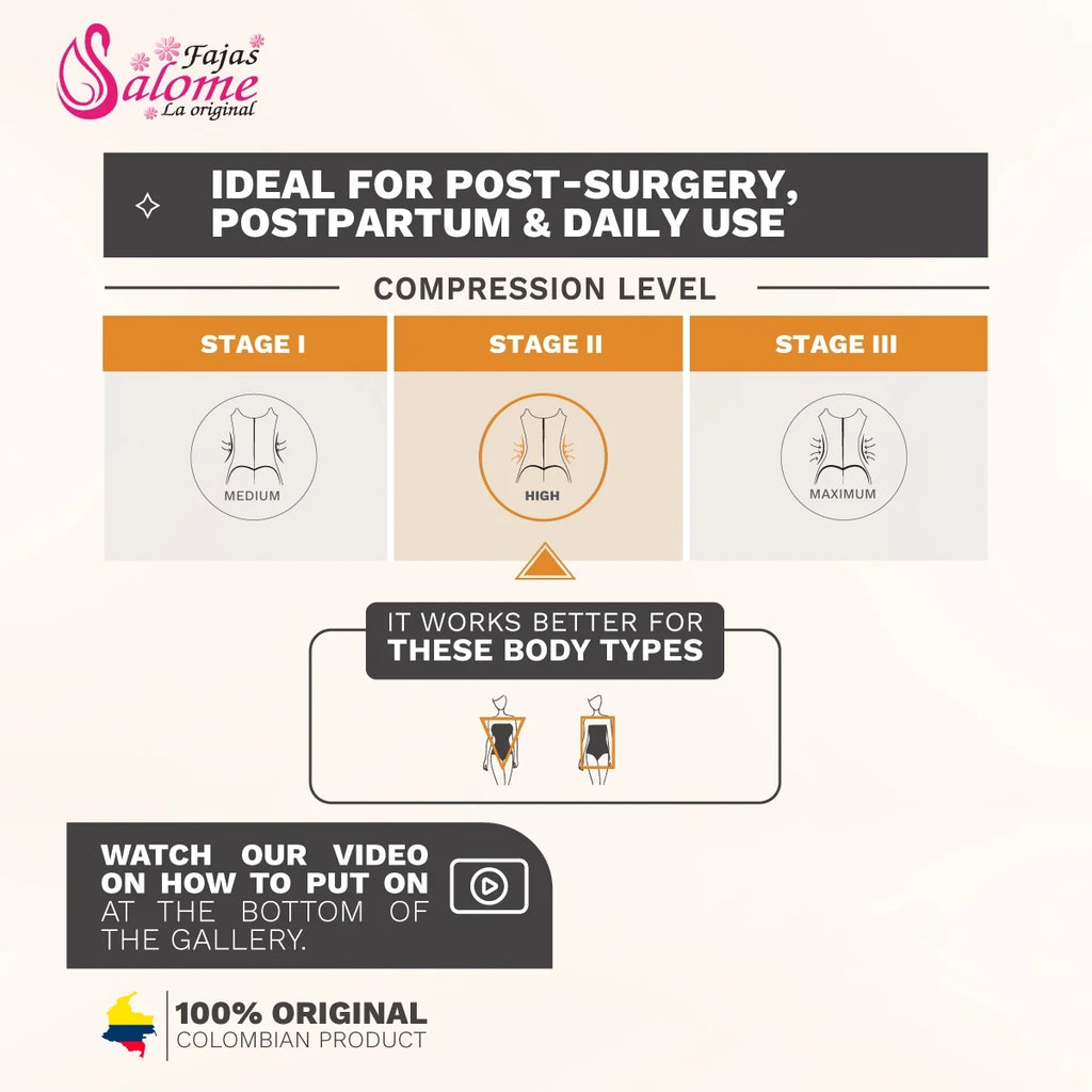 Colombian Shaper - Post-Surgery Postpartum | Fajas Salome 233CCB
