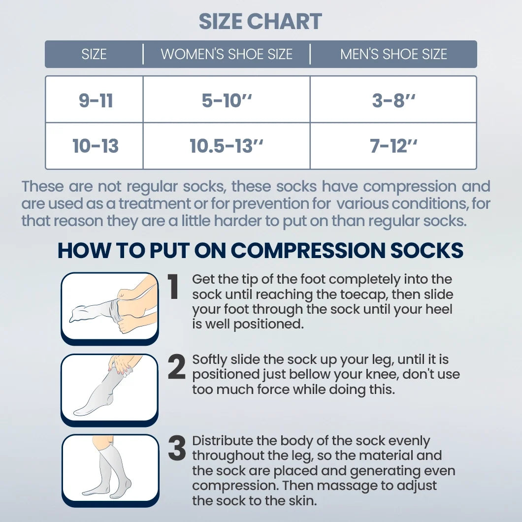 Colombian Compression Socks | Be Shapy BSHD6CMO236M