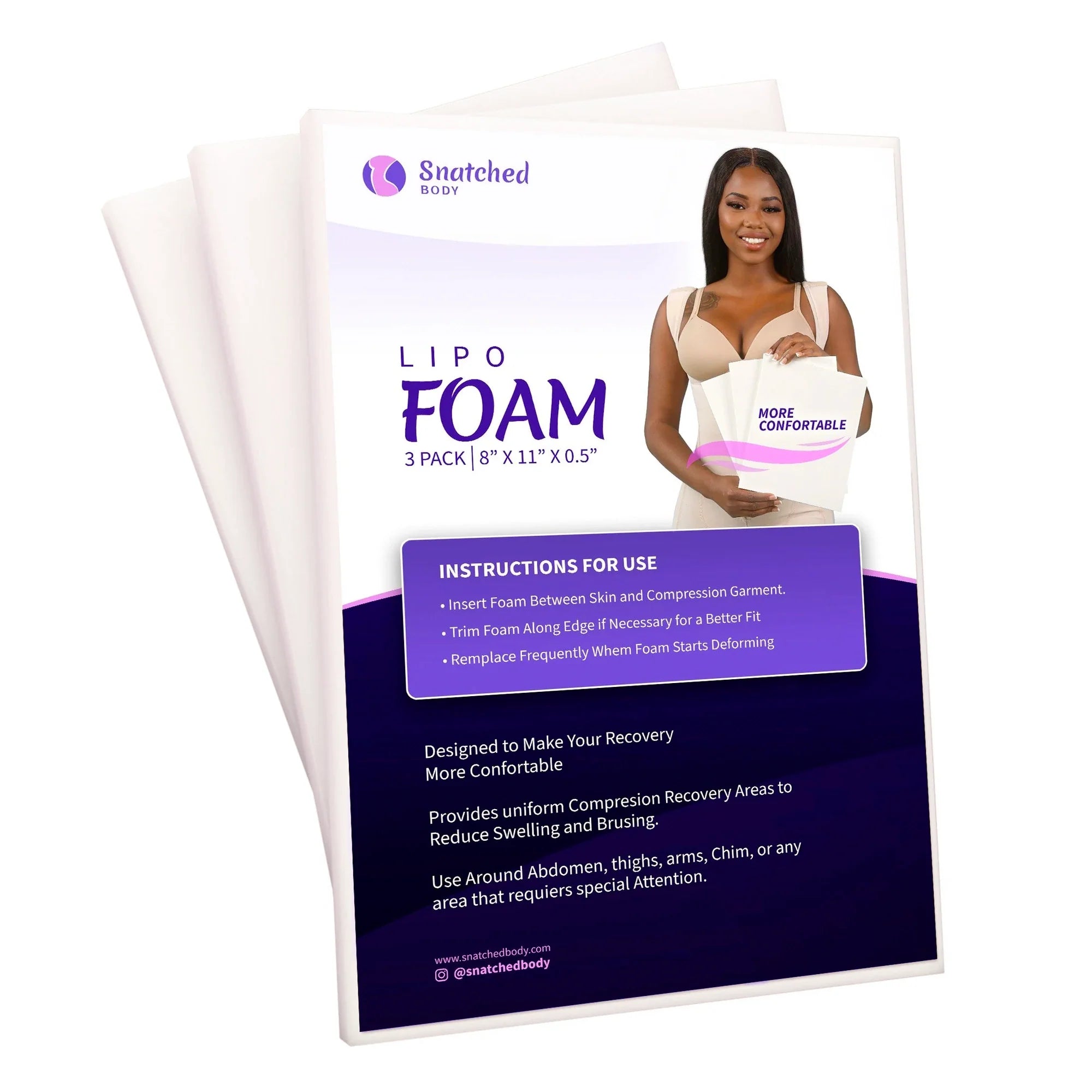 Shapewear Essential | Snatched Body Accessories SNAFOAM3PACK