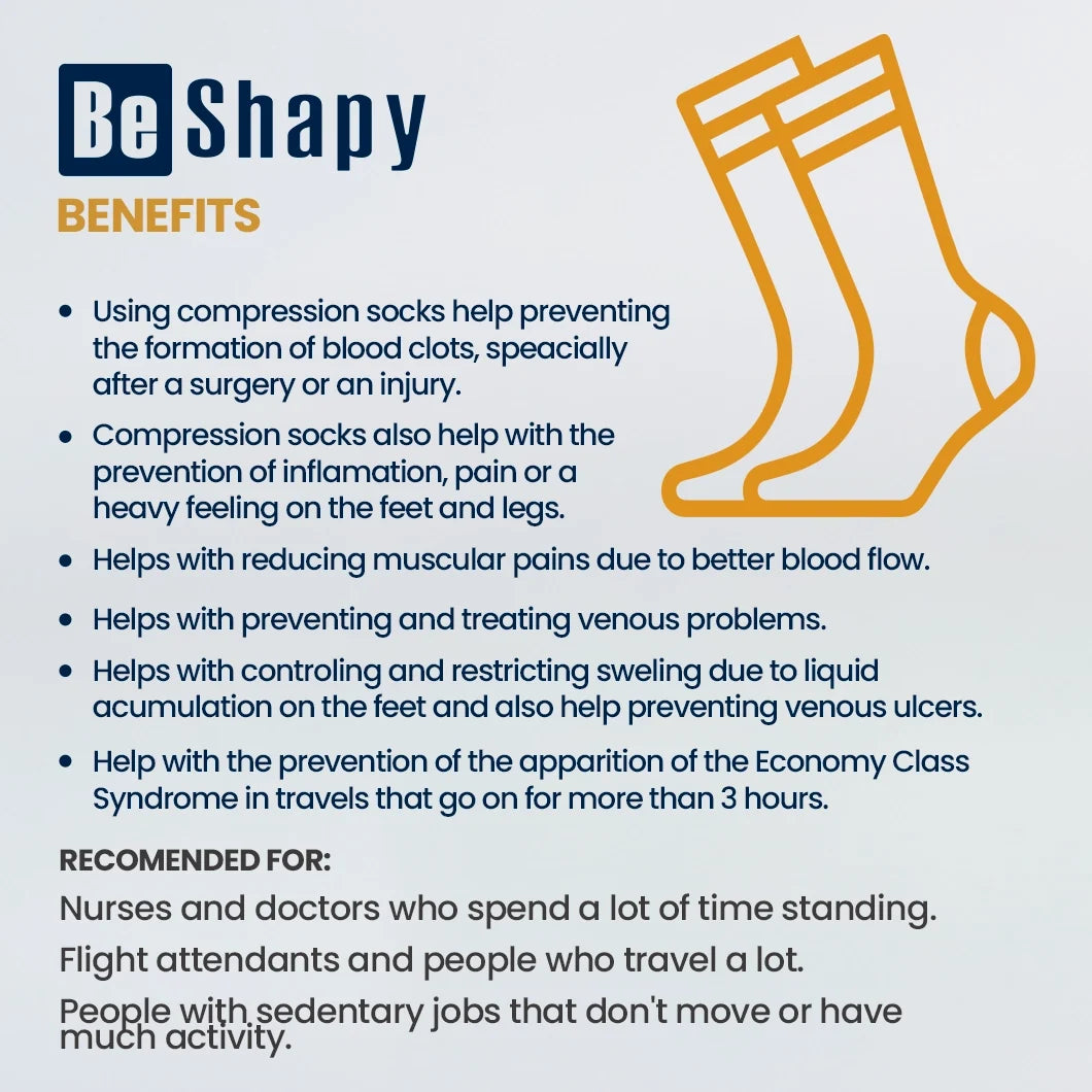 Compression Socks | Be Shapy BSHD13PT1420M