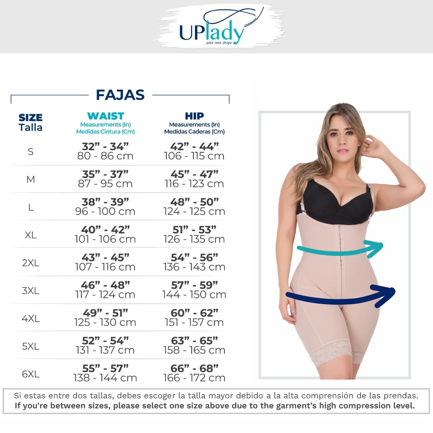 Open-Bust Body Shaper | UpLady UPLF6253