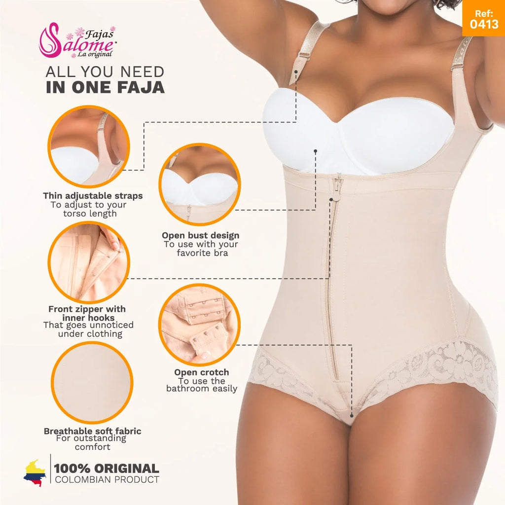 Colombian Open-Bust Faja | Fajas Salome 413