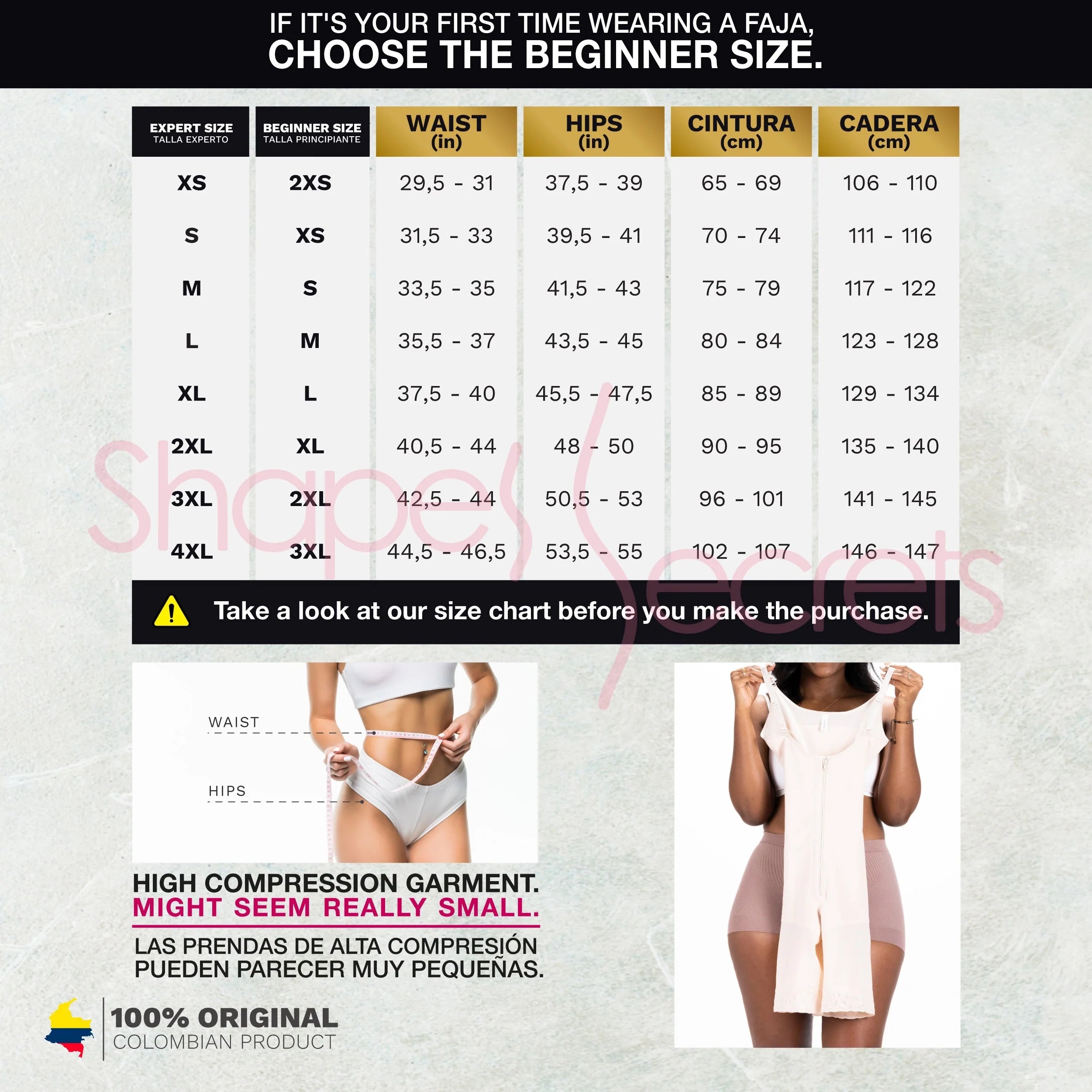 Colombian Full-Body Shaper | Bling Shapers BLI553BF