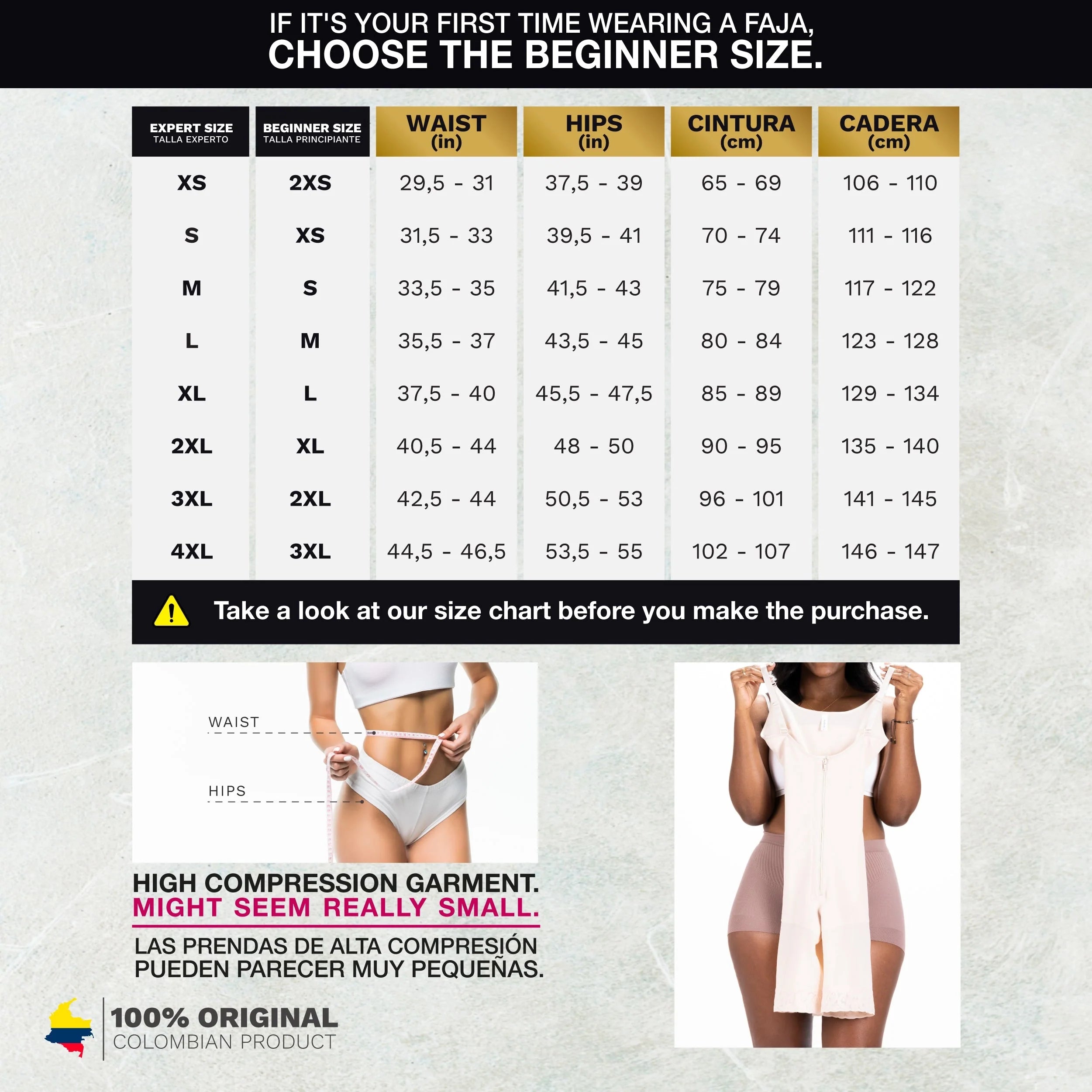 Colombian Recovery Compression | Bling Shapers BLI938BF