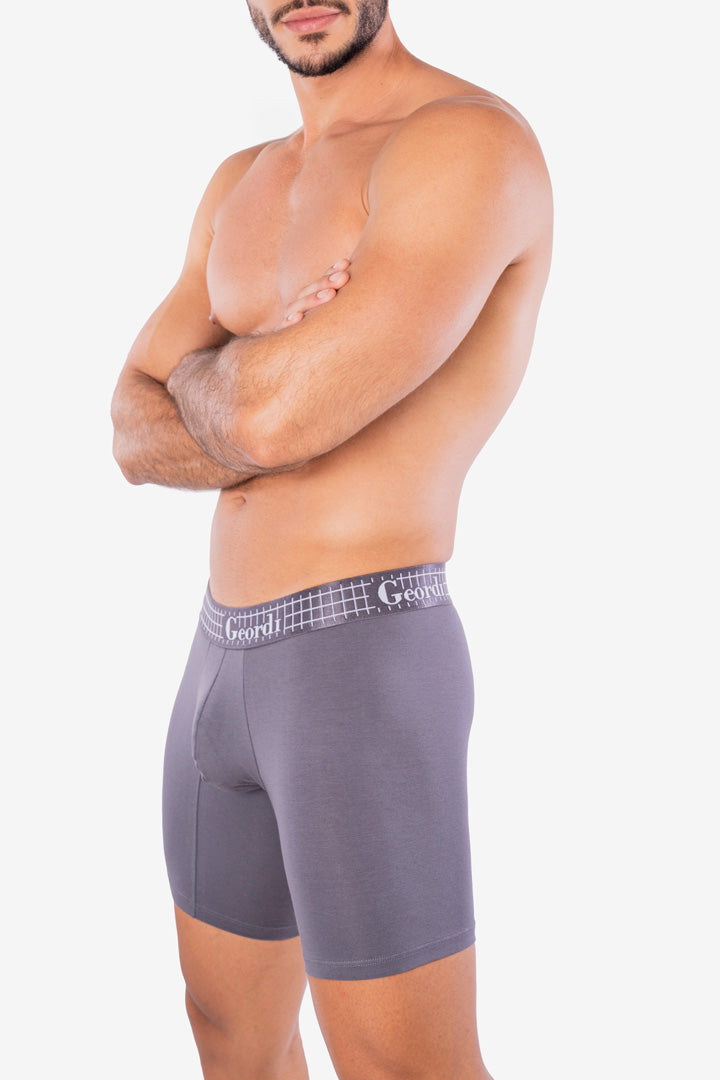 Long boxer briefs made of premium combed cotton (5083)