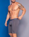 Extra-long boxer briefs made of luxury combed cotton (4842)