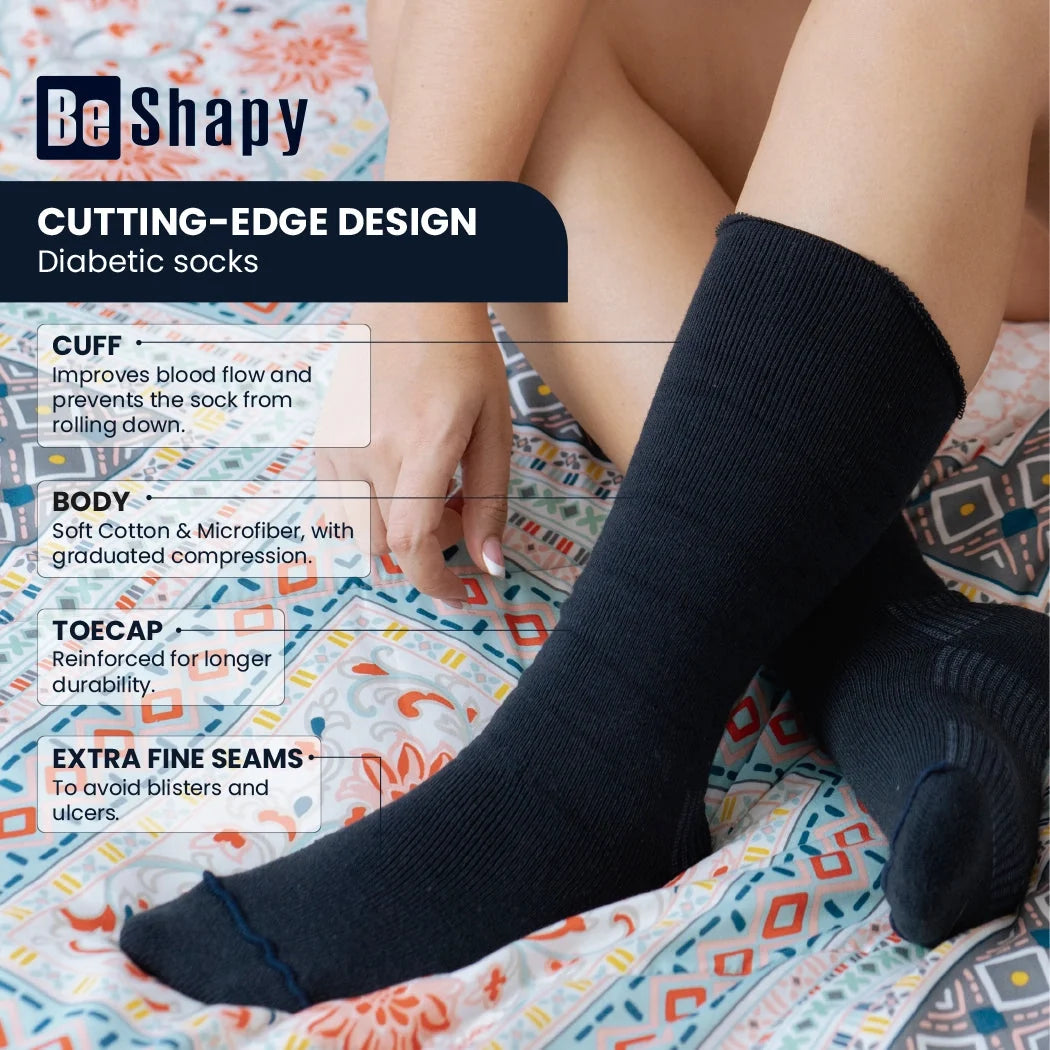 Compression Socks | Be Shapy BSHT2CPDE01B