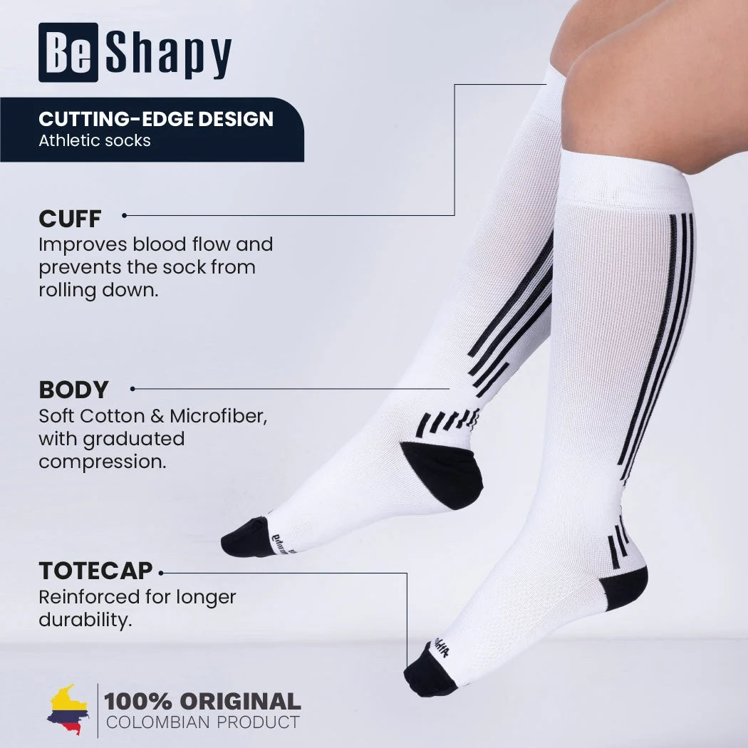 Colombian Compression Socks | Be Shapy BSHD10CDP220M