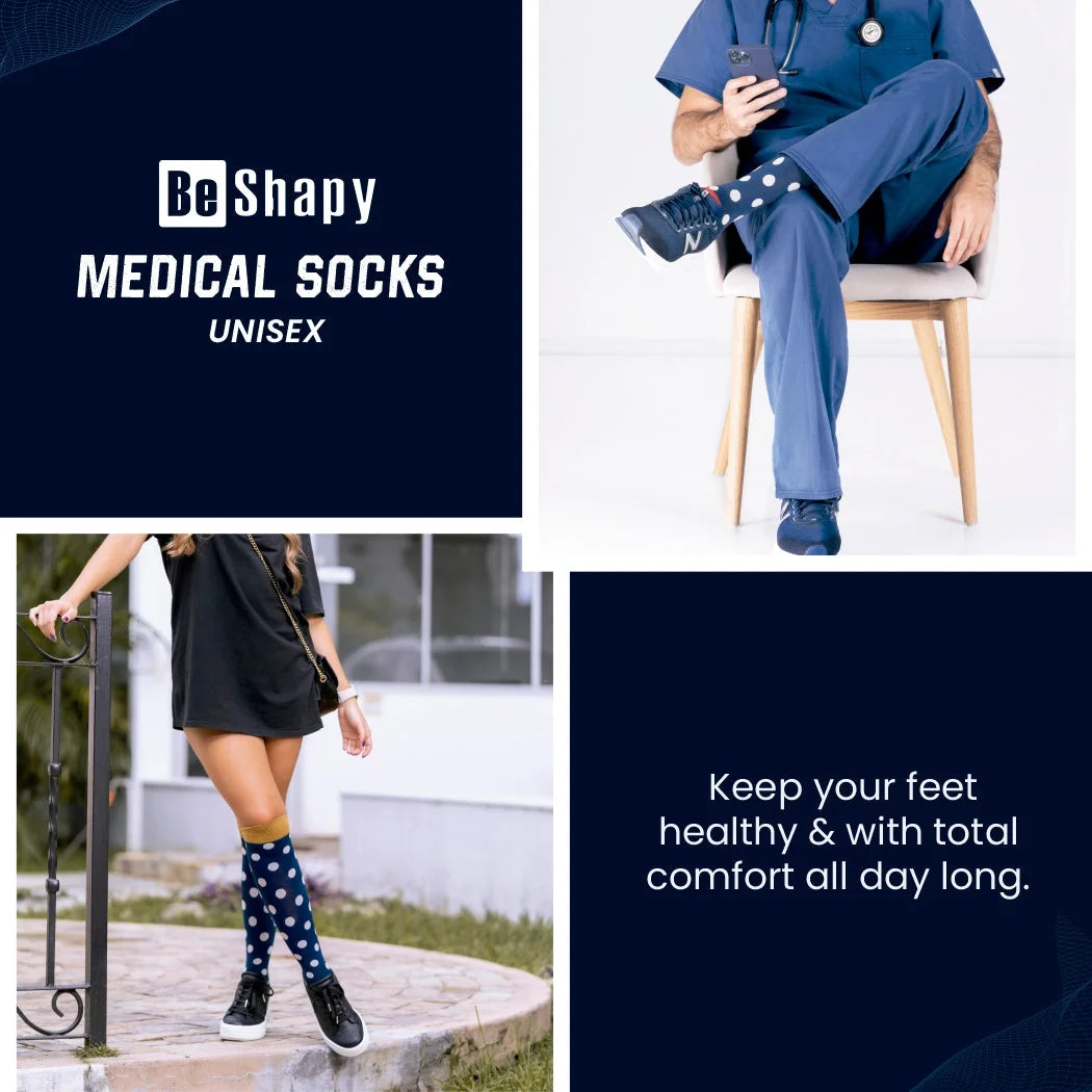 Colombian Compression Socks | Be Shapy BSHD6CMO236M