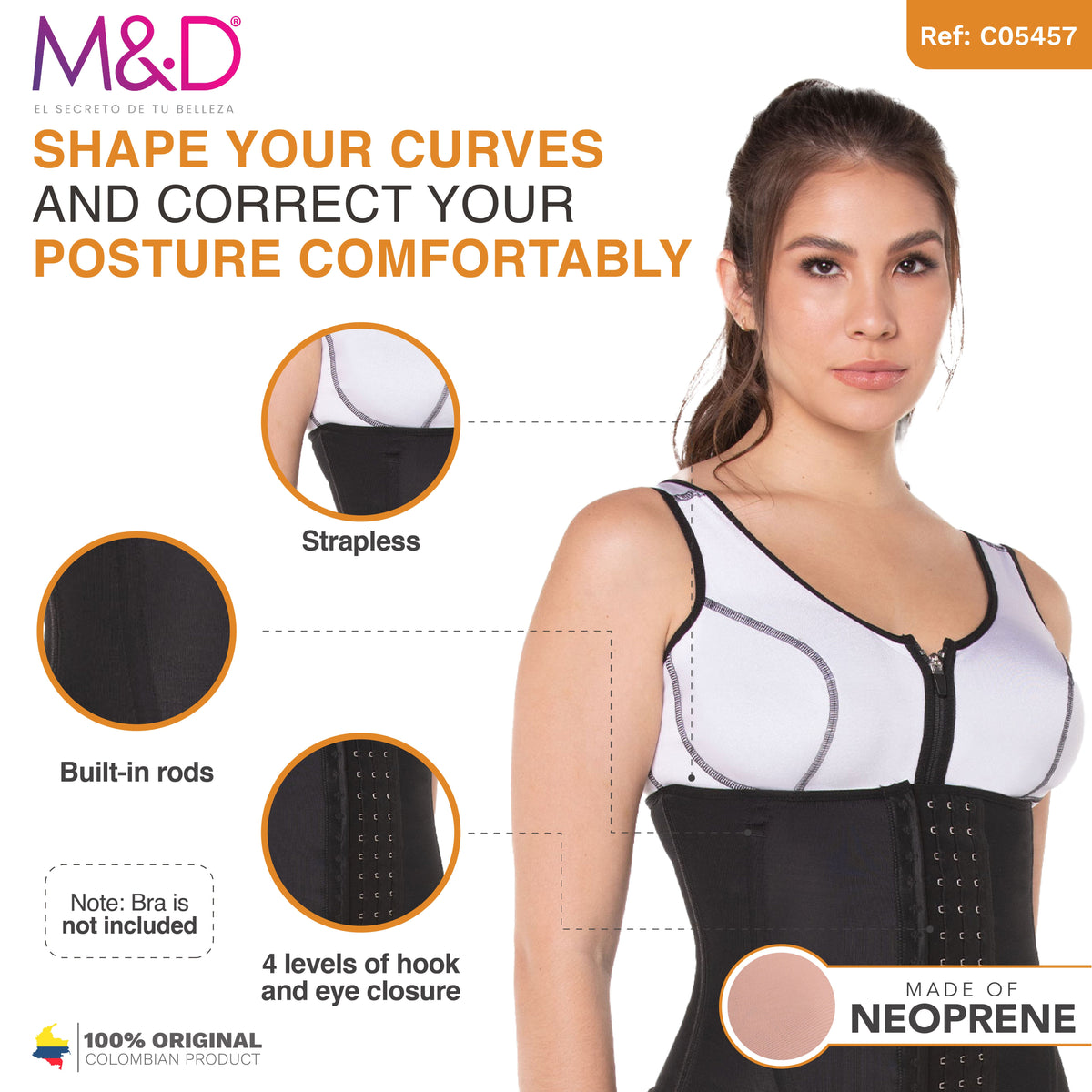 Colombian Waist Cincher | Fajas MyD MYDC5457