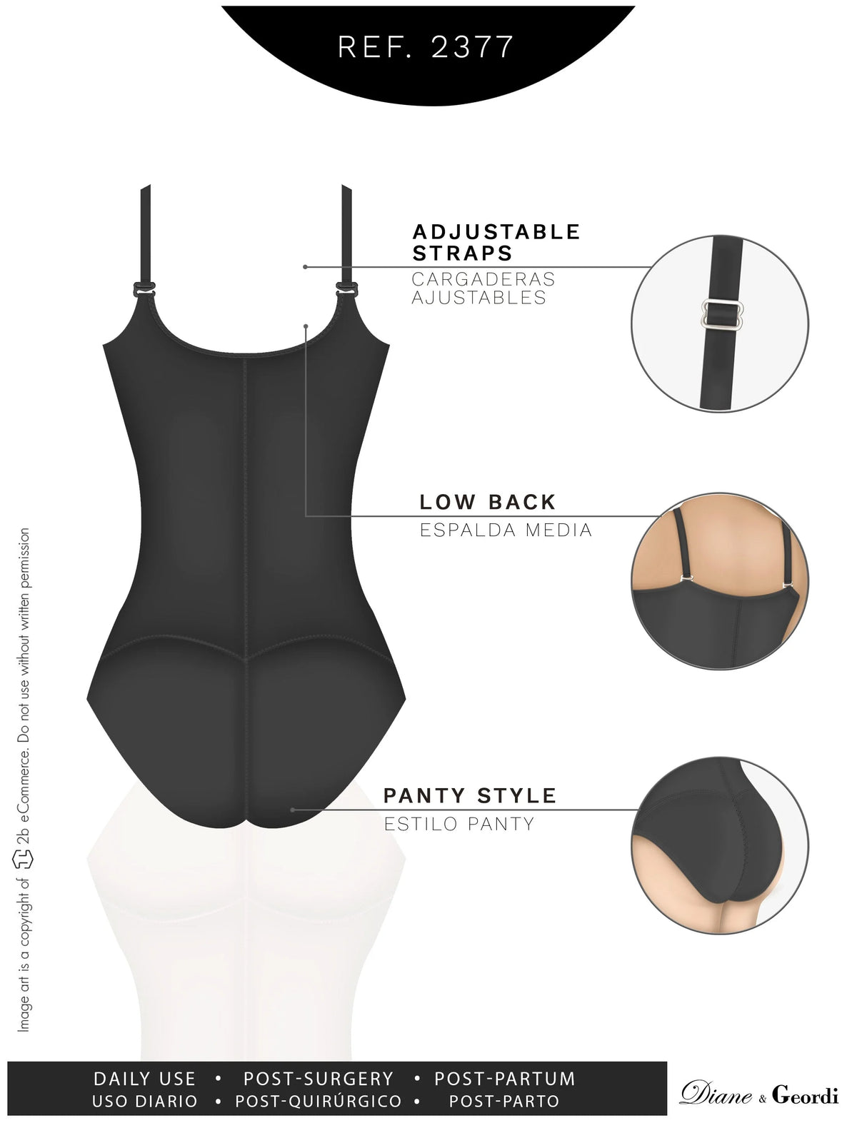 Open-Bust Body Shaper | Diane & Geordi DAG002377