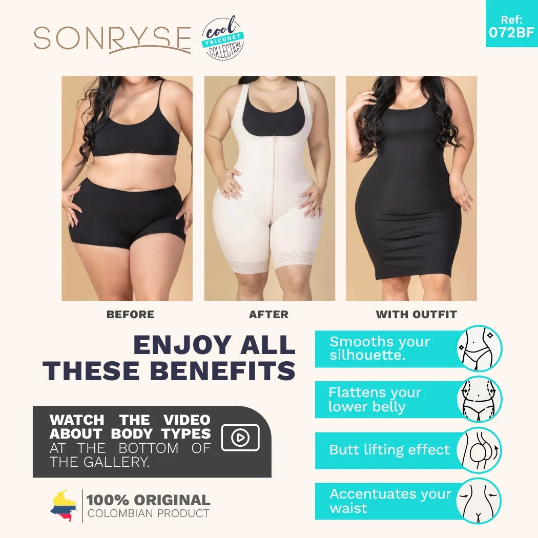 Colombian Bodysuit Shaper | Sonryse SONTR72BF