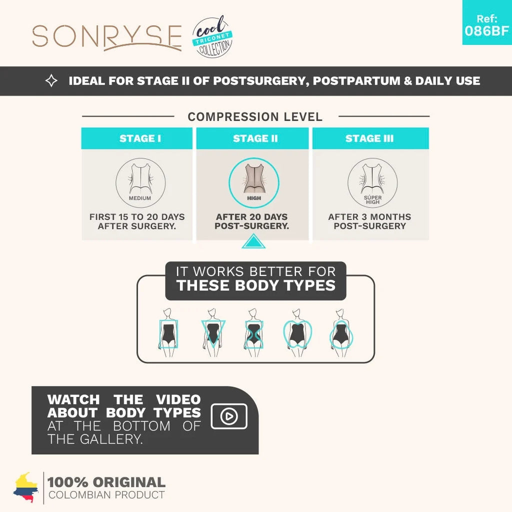 BBL Perfection: Premium Support for Your Transformation - Faja SON-TR86 | Stage 1 | Sonryse