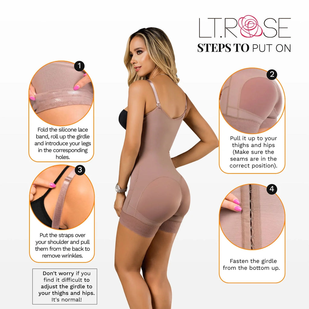 LT.ROSE 21113 Colombian Butt Lifter Body Shaper | Faja Levanta Cola | Laty Rose