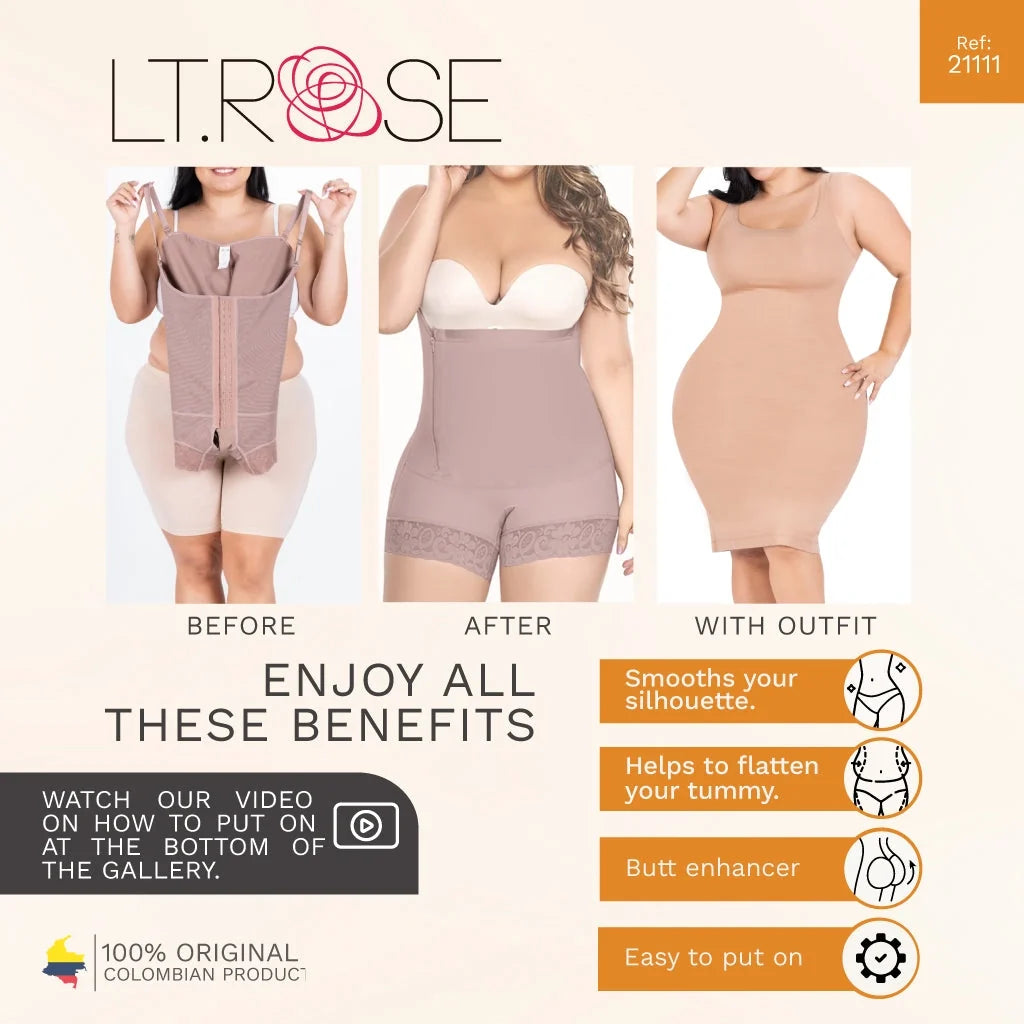LT.ROSE 21111 Colombian Butt Lifter Body Shaper | Butt Lifter Girdle | Laty Rose