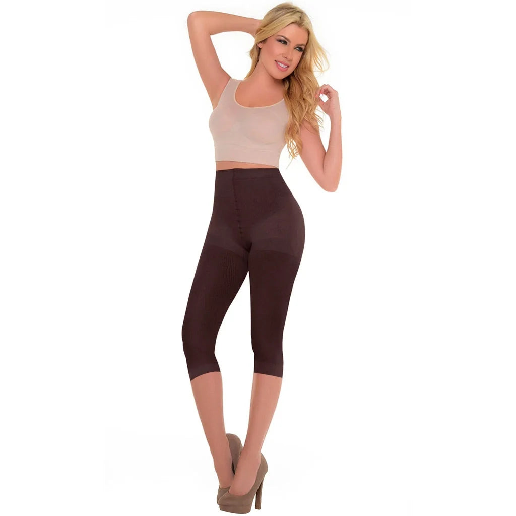 LT.ROSE 21993 Butt Lifting Capri Leggings | Capri Style Leggings | Laty Rose