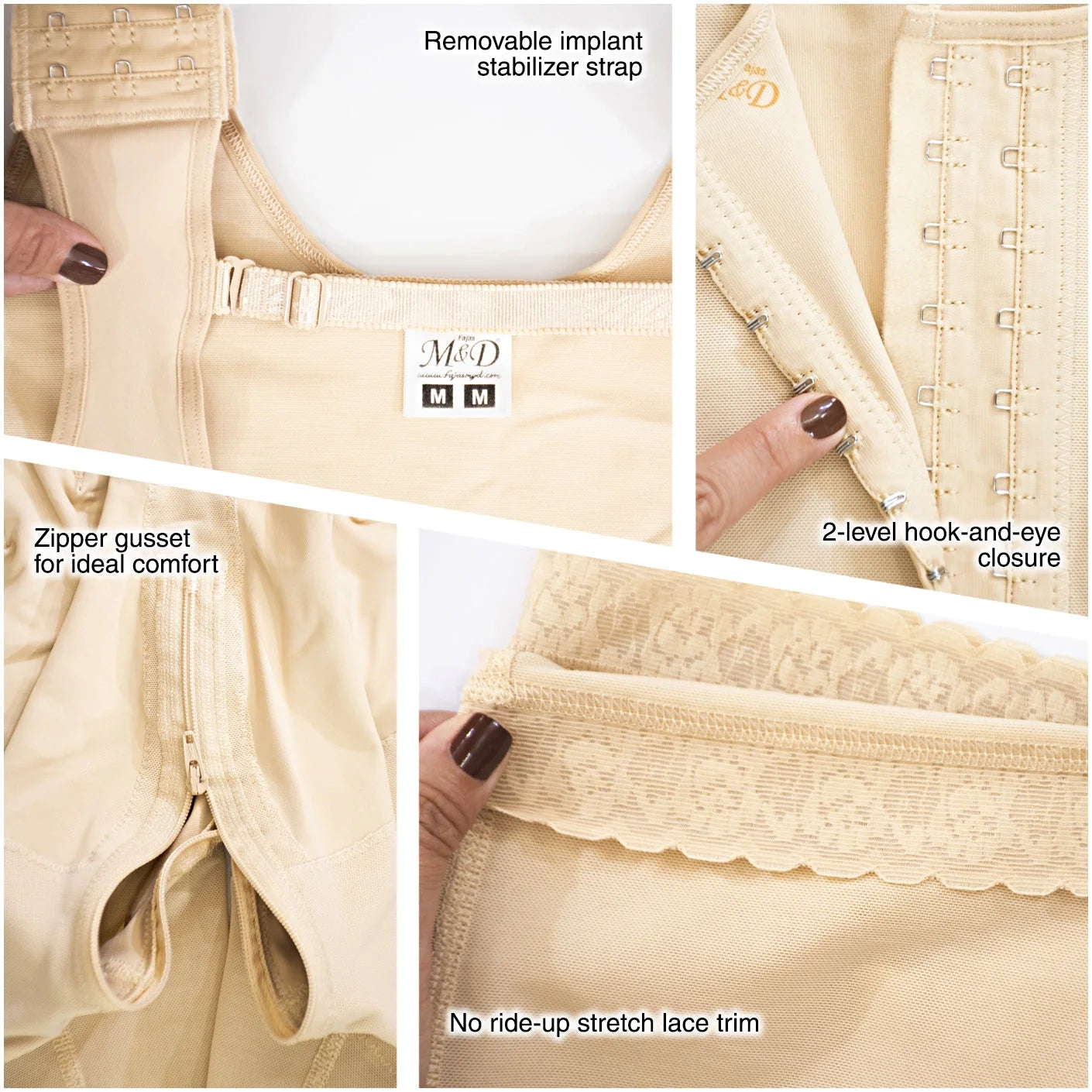 Full-Length Shaper – Shapewear (Everyday Use) | Fajas MyD MYD0075