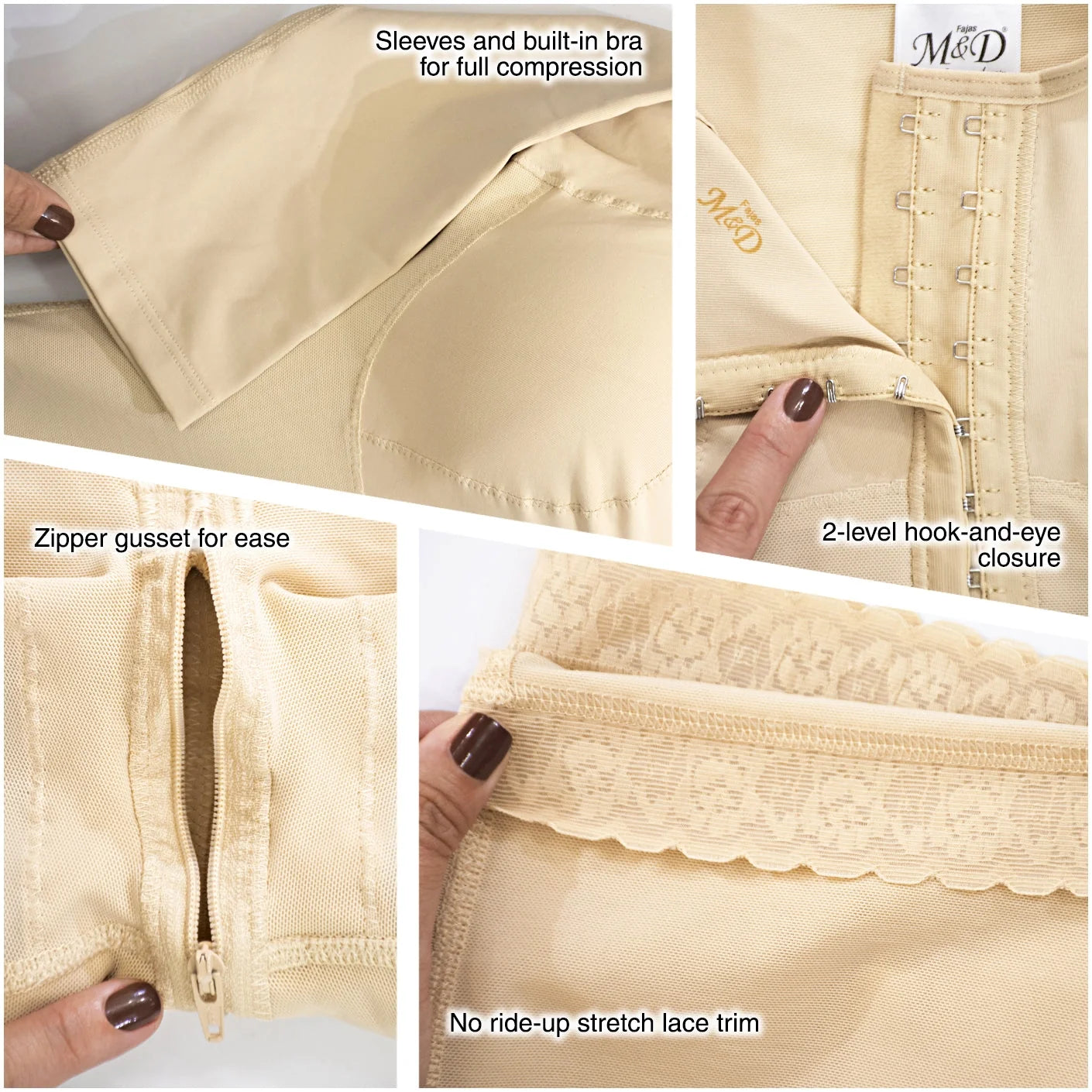 Full-Length Shaper – Shapewear (Everyday Use) | Fajas MyD MYD0161