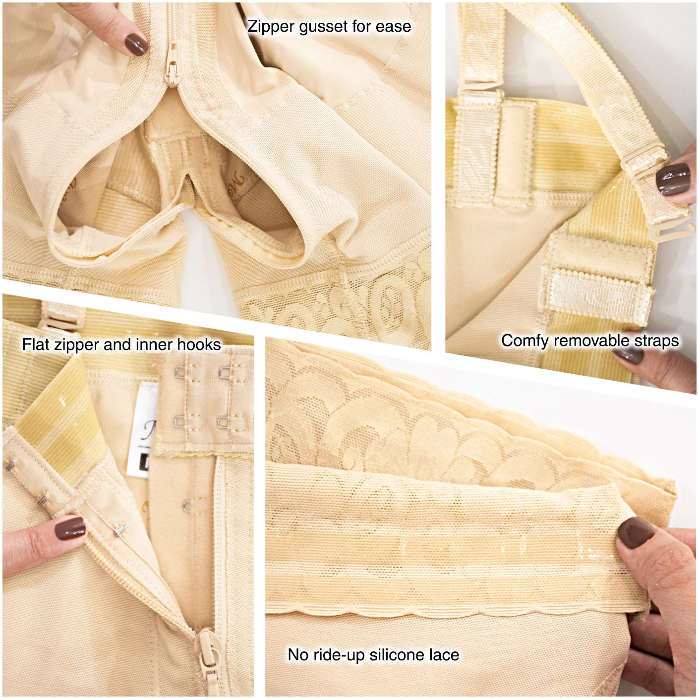 Short-Length Shaper – Postpartum Shapewear | Fajas MyD MYD0766