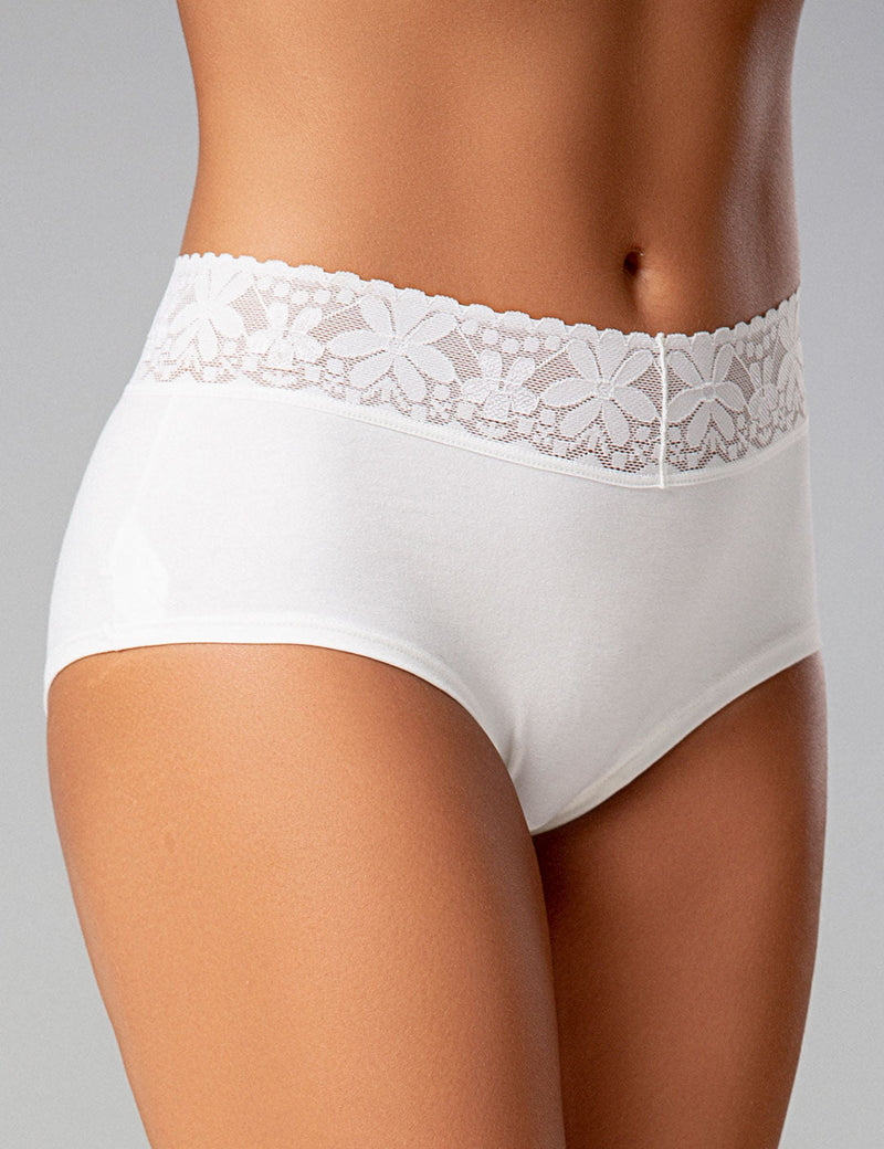 Cheeky panty made of luxury combed cotton (6554)