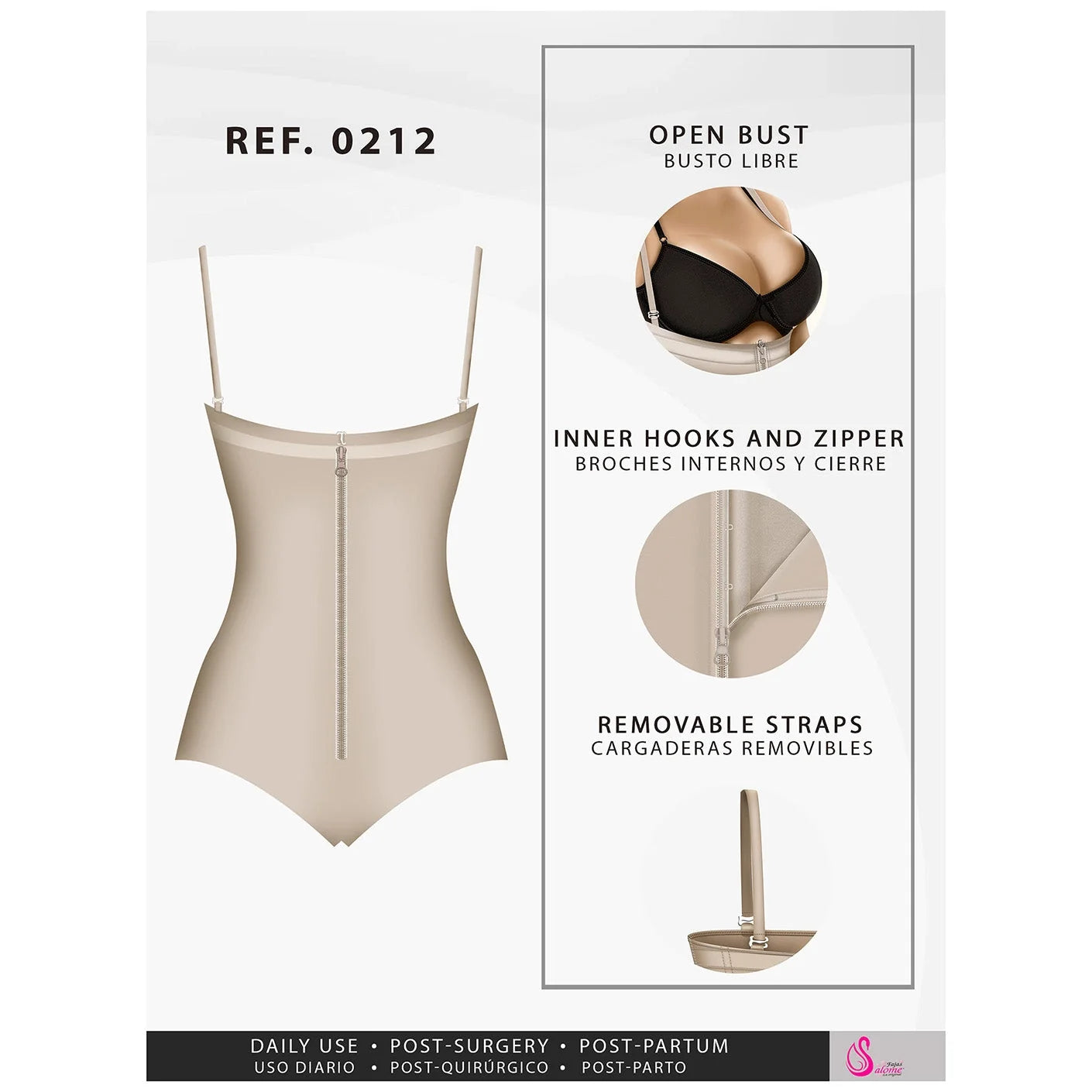 Colombian Girdle Panty | Fajas Salome 212