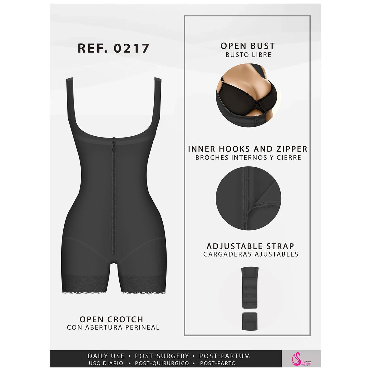Colombian Girdle Panty | Fajas Salome 217