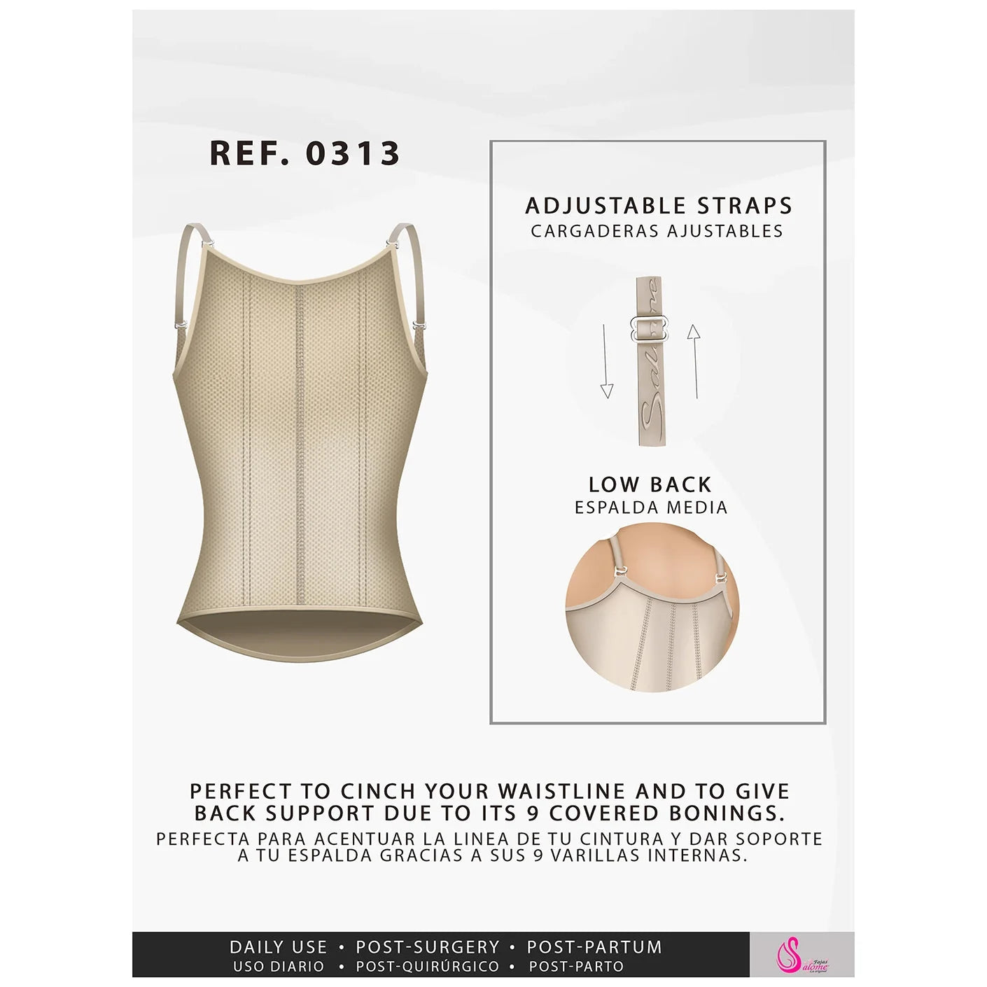 Colombian Waist Trainer | Fajas Salome 313