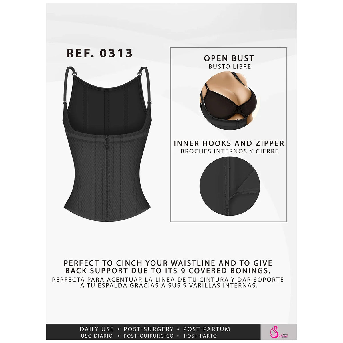 Colombian Waist Trainer | Fajas Salome 313