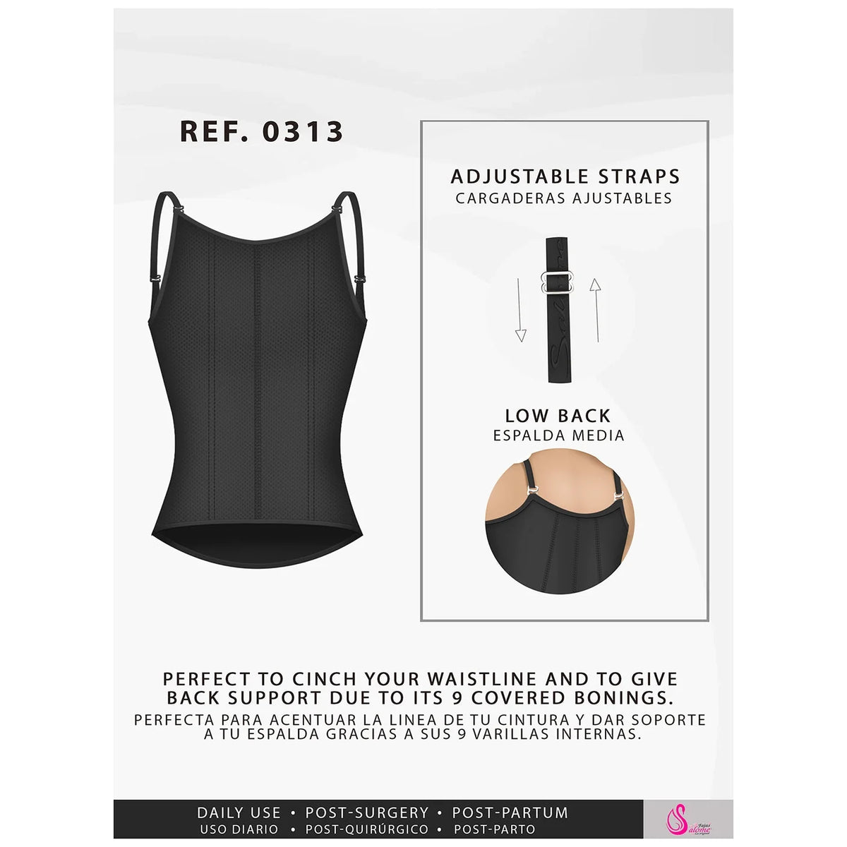 Colombian Waist Trainer | Fajas Salome 313