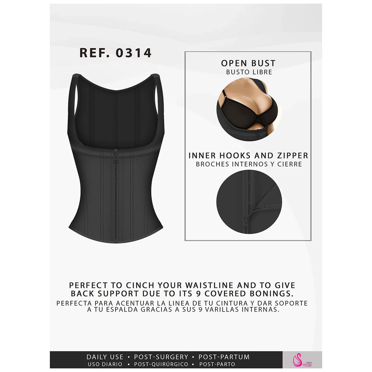 Colombian Waist Trainer | Fajas Salome 314