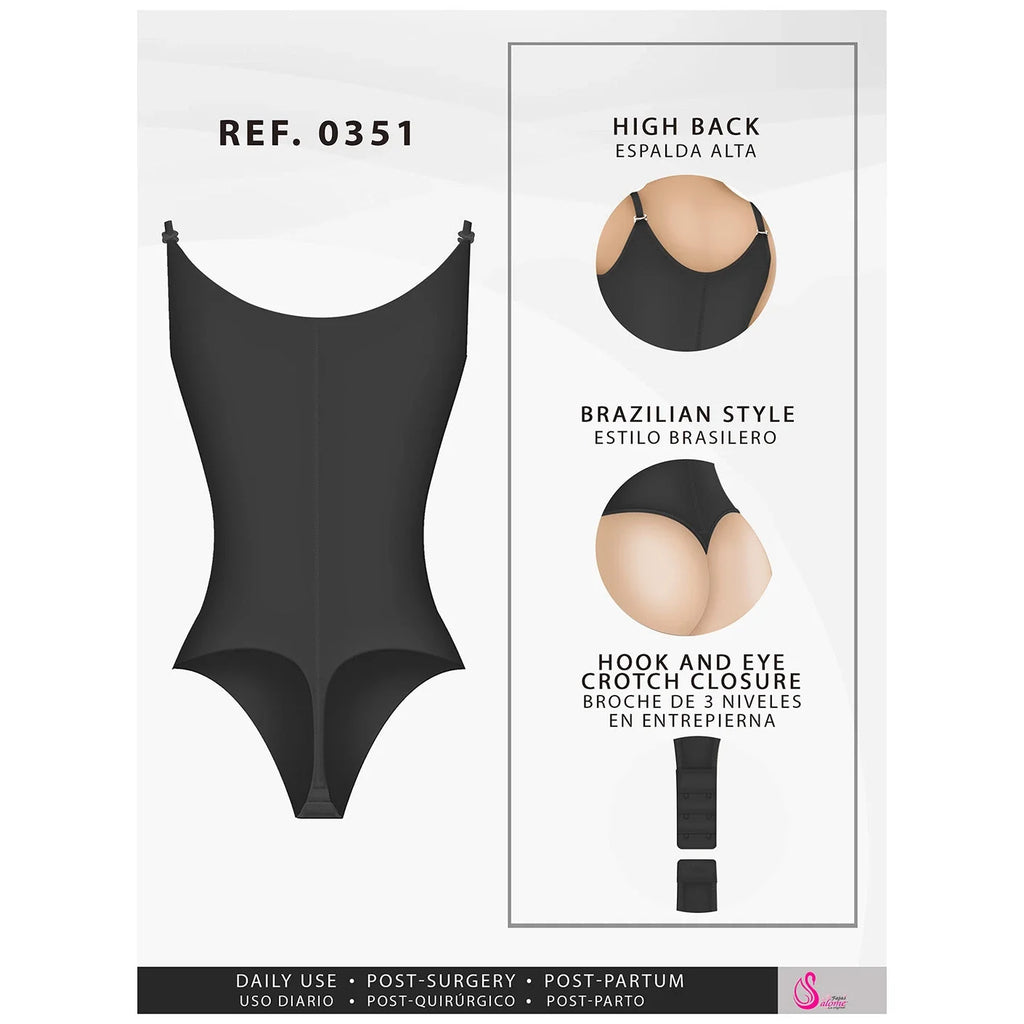 Open-Bust Body Shaper | Fajas Salome 351