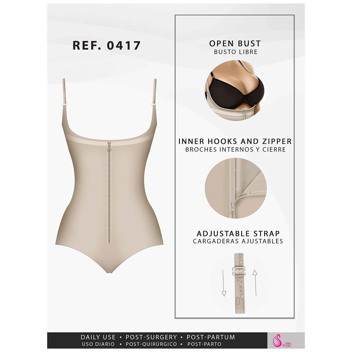 Colombian Girdle Panty | Fajas Salome 417