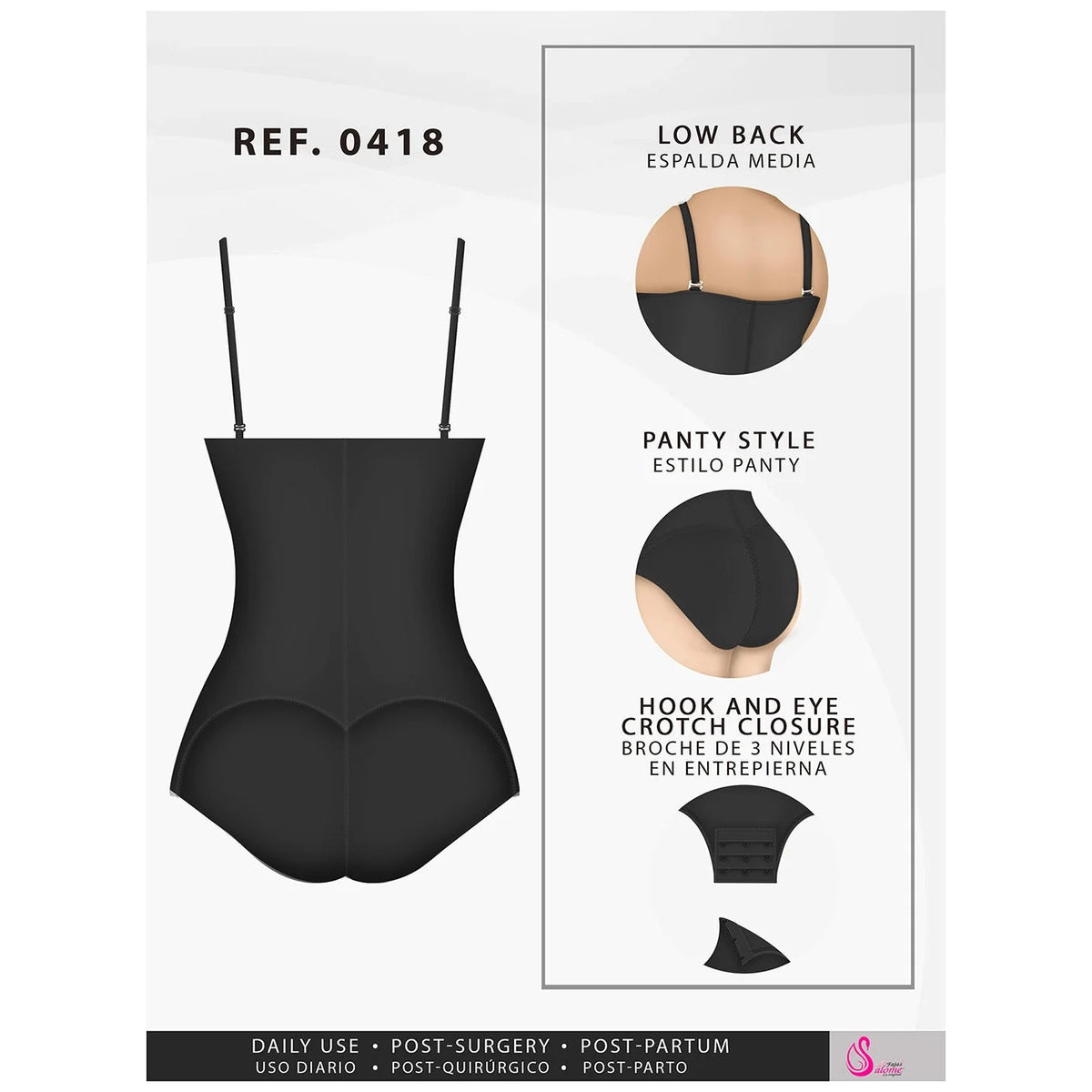 Colombian Open-Bust Shapewear | Fajas Salome 418