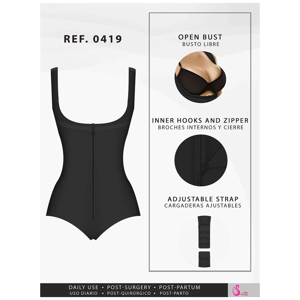 Open-Bust Body Shaper | Fajas Salome 419