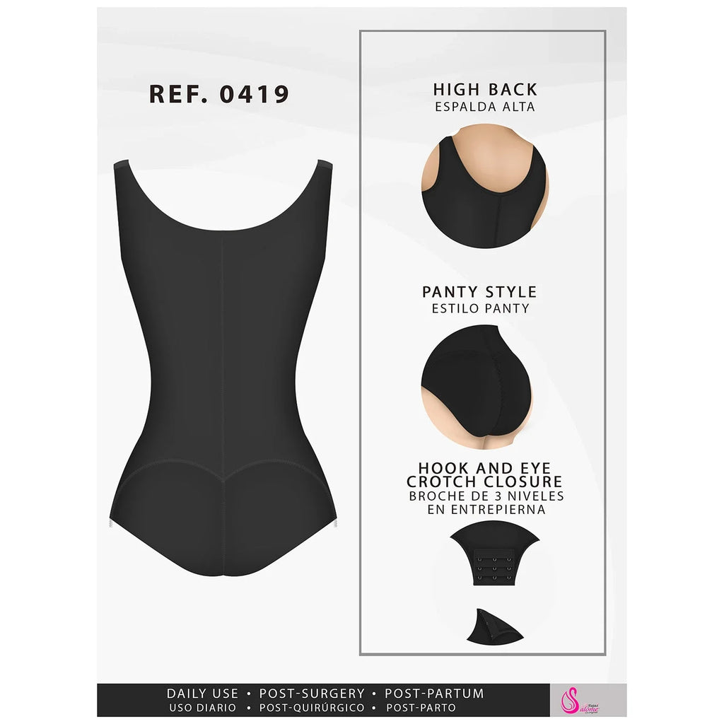 Open-Bust Body Shaper | Fajas Salome 419