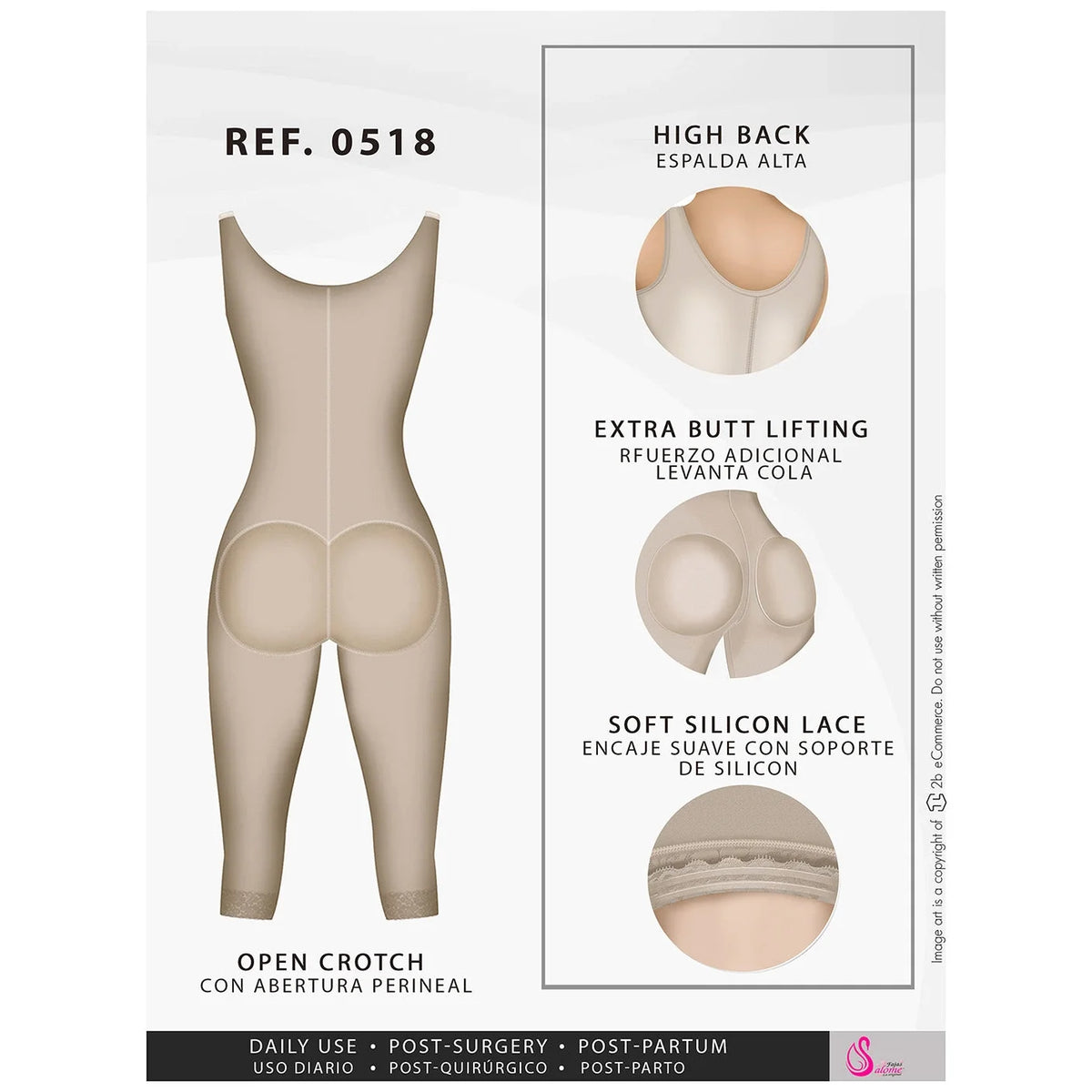 Colombian Girdle Panty | Fajas Salome 518