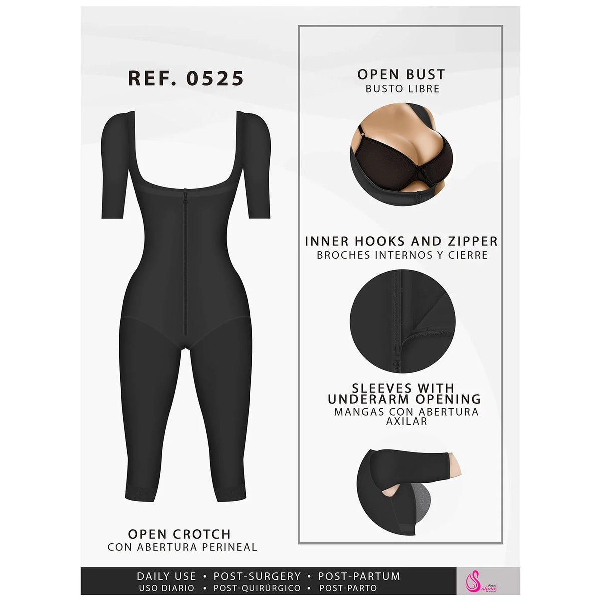 Colombian Recovery Compression | Fajas Salome 525