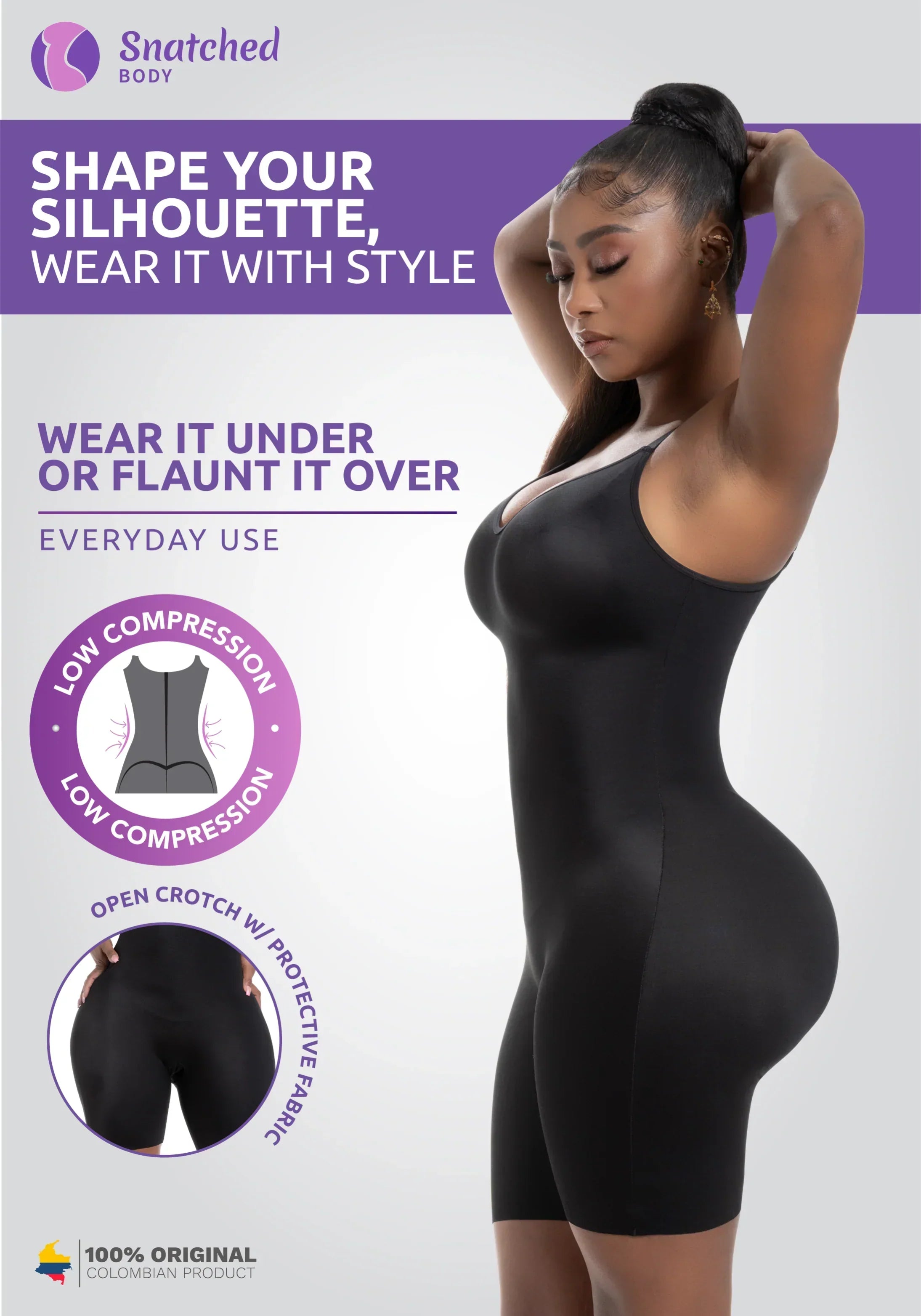 All-in-One Body Shaper | Snatched Body Accessories DQ01L3