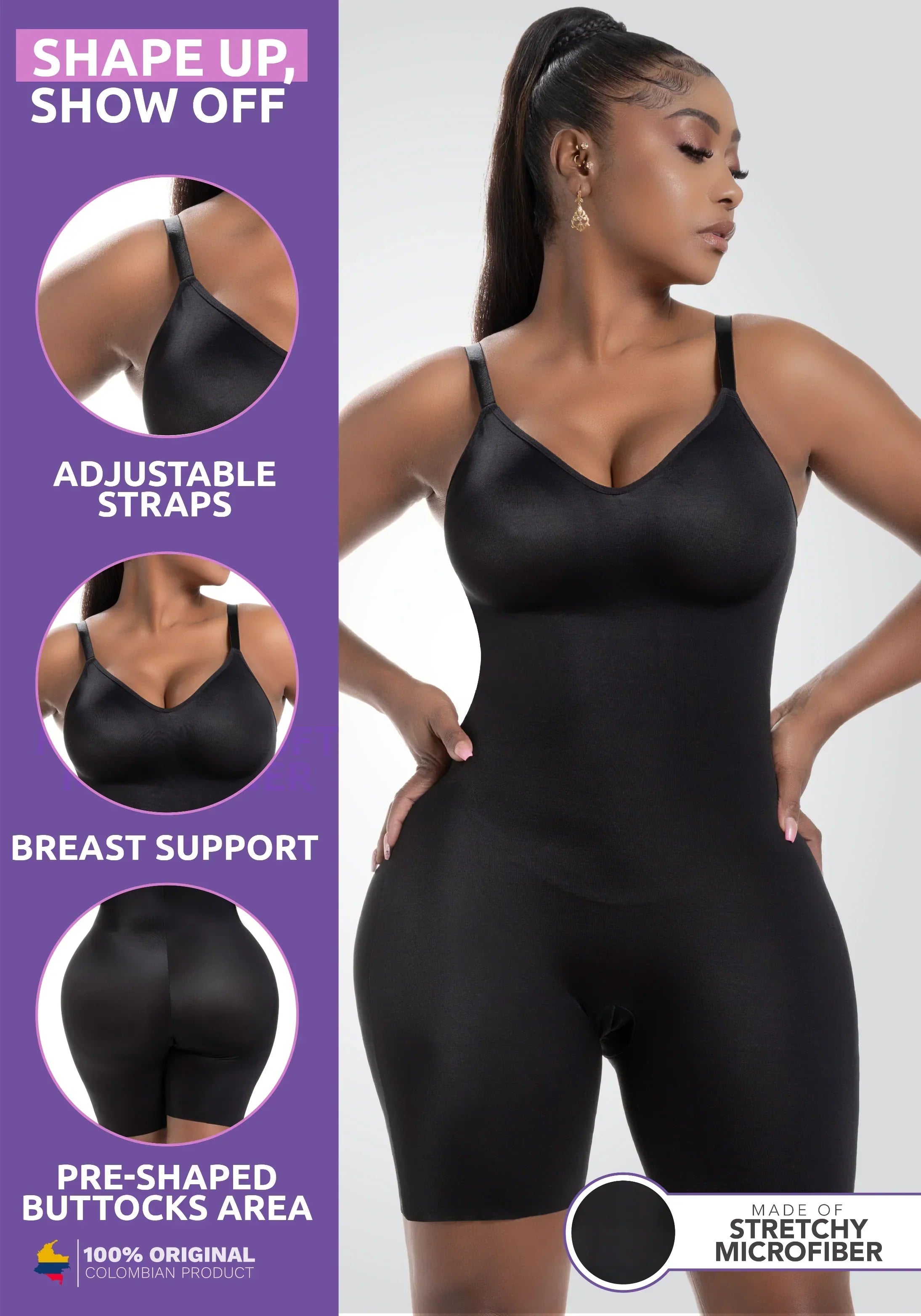 All-in-One Body Shaper | Snatched Body Accessories DQ01L3