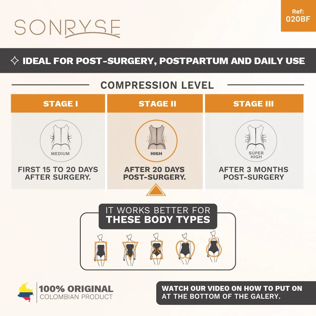 Daily Use - Bust Support & Sculpted Waist Bodysuit SON-022 | Sonryse