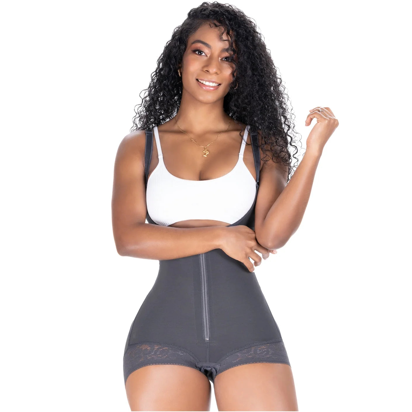 Postpartum C-section & Night Out Dress Girdle Open bust high-back & Front zipper closure Sonryse