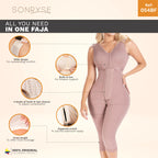 Post Surgery Liposuction Faja Partially removable built-in bra Medium compression | Stage 2 | Sonryse