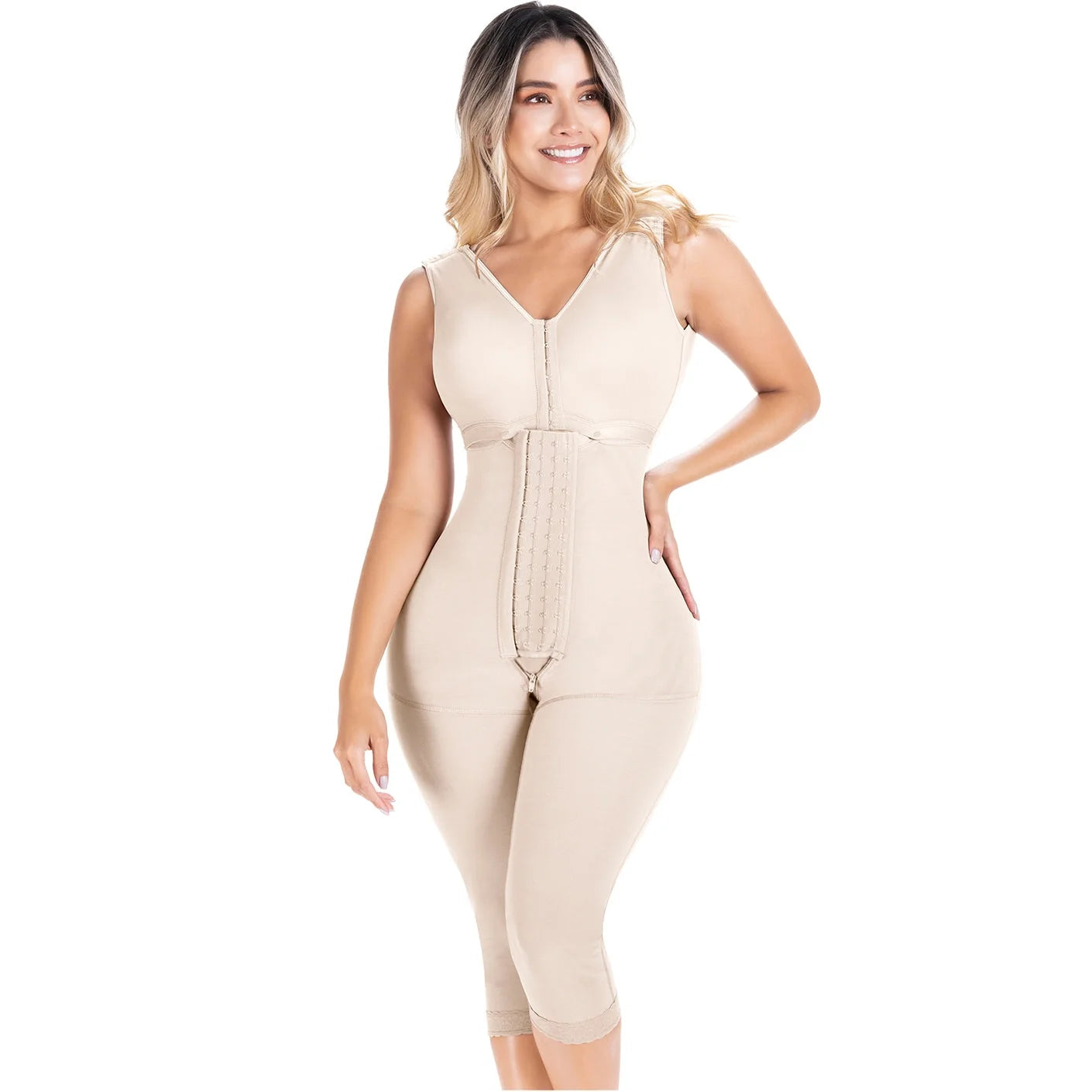 Post Surgery Liposuction Faja Partially removable built-in bra Medium compression | Stage 2 | Sonryse