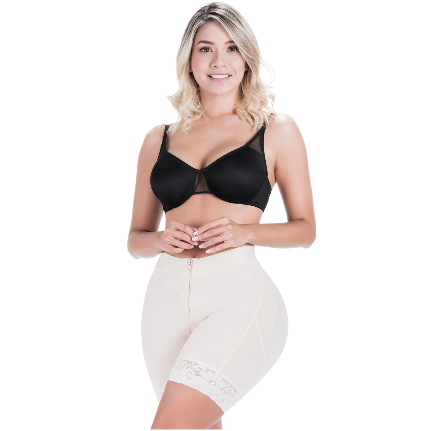 Seamless Daily Use Shapewear Shorts with Zipper SON-070 | Sonryse