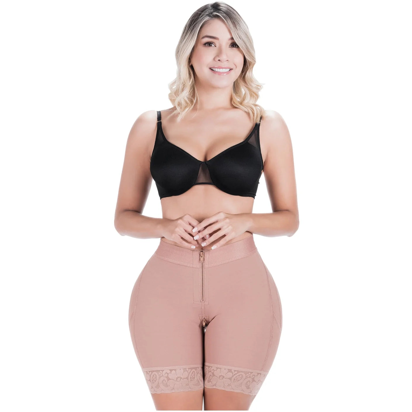 Seamless Daily Use Shapewear Shorts with Zipper SON-070 | Sonryse